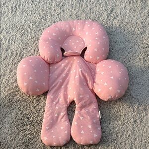 Pink Baby car seat support new without tags